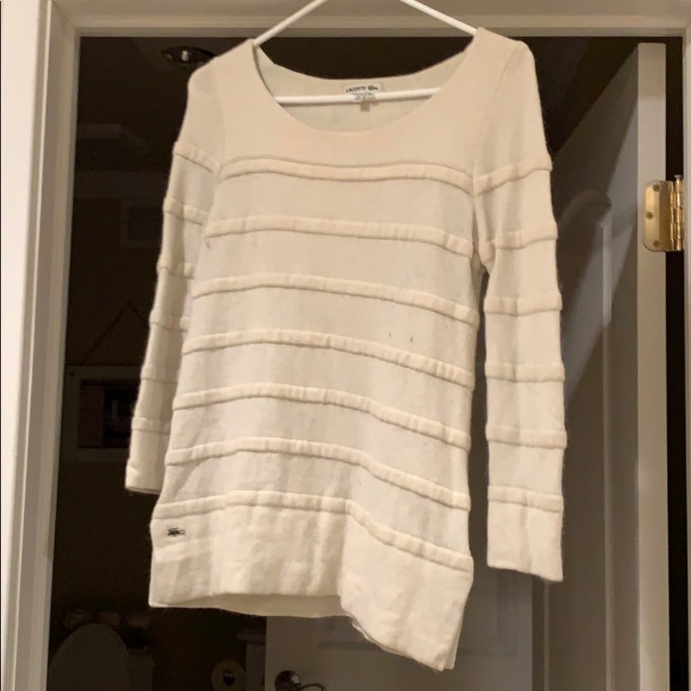 Lacoste textured sweater